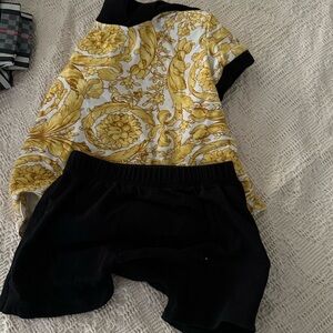 Authentic Cute baby boy Versace set 6-9 months can go for a girl too